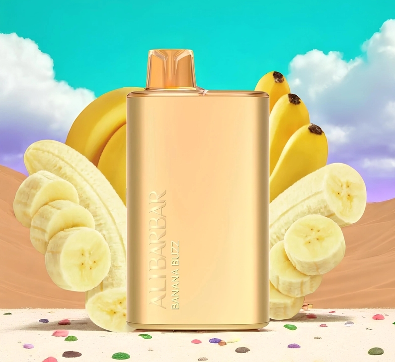 Alibarbar Rich 8000 Puffs Vape - zujanje od banane: Revolucionarno Iskustvo Vapinga za Hrvatsku 2025. Godine